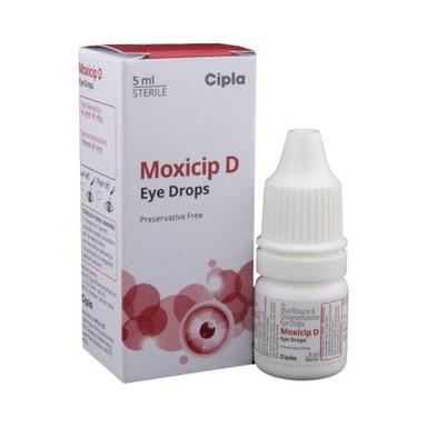 Moxicip Eye Drop Age Group: Adult