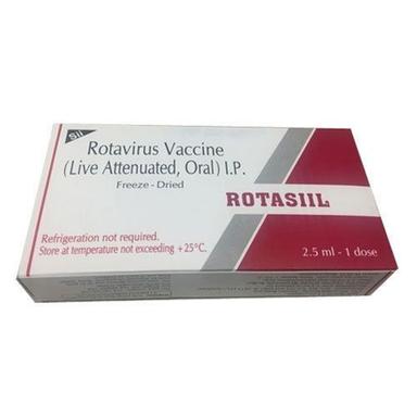 लाइव एटेन्यूएटेड रोटावायरस फ़्रीज़ ड्राइड 2.5 मिली ओरल वैक्सीन एज ग्रुप: इन्फैंट 