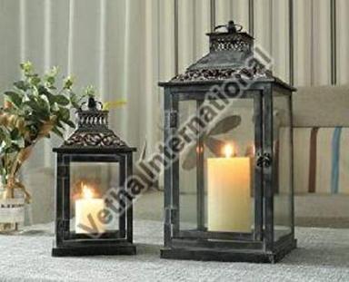 Black Antique Traditional Decorative Lanterns