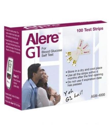 Alere G1 Glucometer Strips Application: Hospital And Medical Use