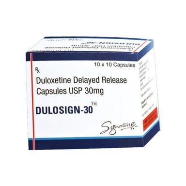 Duloxetine 30 Mg Delayed Release Antidepressant Tablets Grade: Pharmaceutical Grade