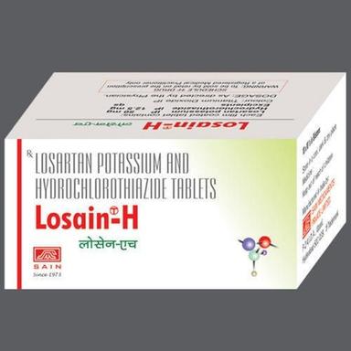 Losartan Potassium And Hydrochlorothiazide Hypertension Tablets Shelf Life: Printed On Pack Years