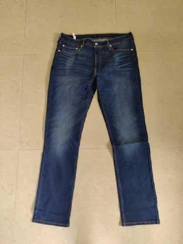 Faded Blue Denim Jeans For Mens, Regular Fit, Finest Quality, Casual Wear  Gender: Men