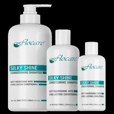 For Silky And Strong Hair Aloe Vera Processed Flocare Silky Shine Conditioning Shampoo Shelf Life: 1 To 2 Years
