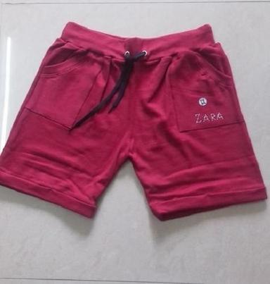 Jegging Plain Shorts For Ladies, Maroon Color, Daily Wear, Size : Xl, Xxl Gender: Female
