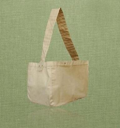 Mulicolor Recycled Organic Cotton Messenger Shopping Bag