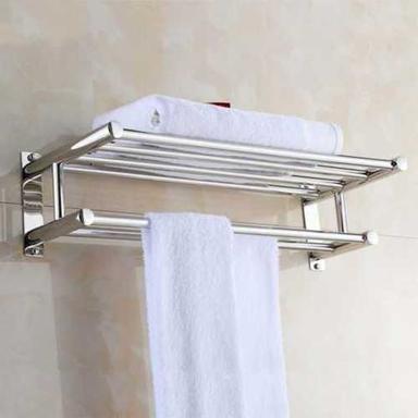 Stainless Steel Wall Mounted Ss Bathroom Towel Rack
