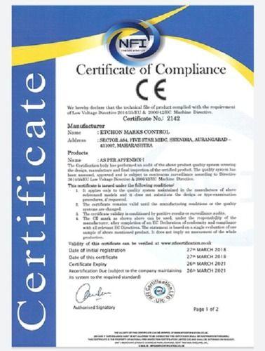 CE Marking Certification Services