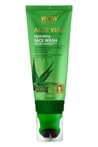 WOW Skin Science Aloe Vera With Hyaluronic Acid and Pro Vitamin B5 Hydrating Gentle Face Wash GEL