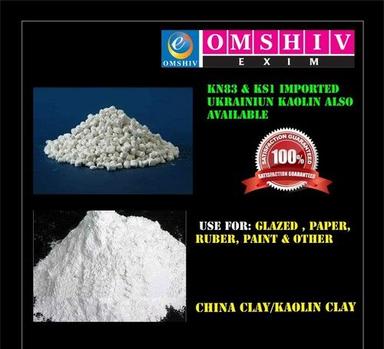 Ball White Color China Clay