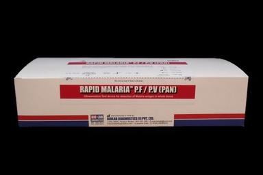  रैपिड मलेरिया पीएफ/पीवी एजी कार्ड टेस्ट 
