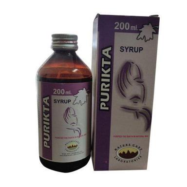 Herbal Blood Purifier Syrup 200Ml Cool And Dry Place