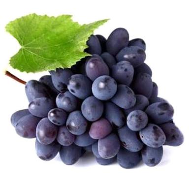 Magnesium 1% Vitamin A 2% Fresh Natural Sweet Juicy Taste Healthy Organic Black Grapes Origin: India