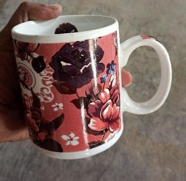 Various Colors Are Available Printed Design Ceramic Coffee Mug