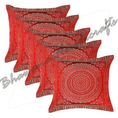 Square Shape Satin Silk Cushion Cover Dimensions: 16 X 16 Inch ( 40 X 40 Cm ) Inch (In)