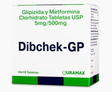 Metformin Hcl And Glipizide 505 Mg Anti Diabetes Tablets  Shelf Life: Printed On Pack Years