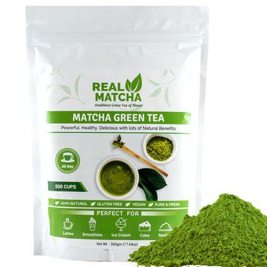 Real Matcha Japanese Matcha Green Tea Powder For Weight Loss, 500Gm (500 Cups) Bulk Pack For Cafes, Restaurants, Hotels, Cake Bakery And Ice Cream Parlours Grade: Culinary