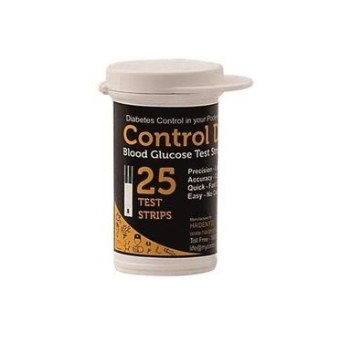 Control D Gluco Meter Strips (Pack Of 25)