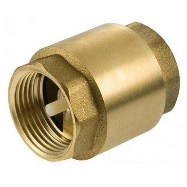 Screwed Vertical Brass Check Valve  Size: 1/2"