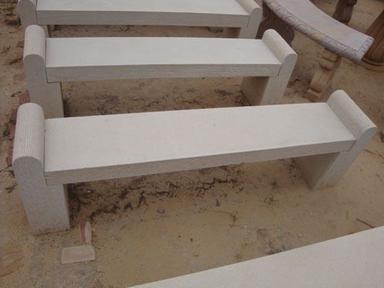 White Sandstone Benches For Outdoors And Gardens