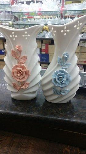 Flower Pattern Ceramic Vases