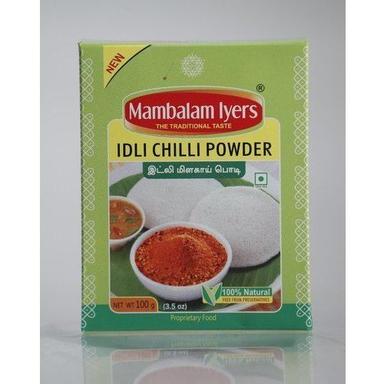 Red 100% Natural Pure Taste Hot Spicy And Delicious Branded Idli Chilli Powder