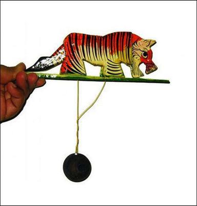 Multicolor Dining Tiger Wooden Toy