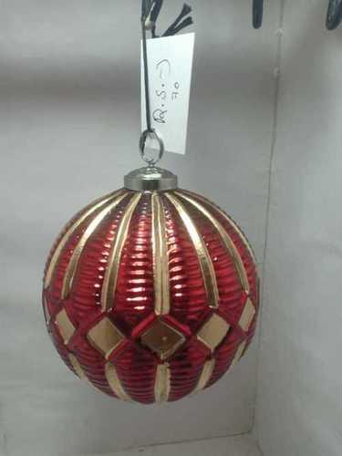 Glass Christmas Ornament For Decoration Size: Customer Choice