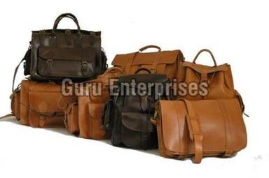 Brown Designer Pure Leather Bags