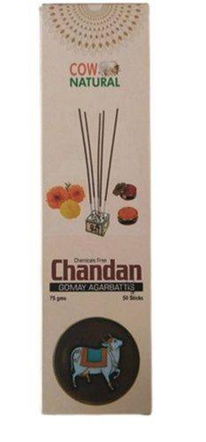Eco-Friendly Natural Chandan Sandal Gomay Pooja Agarbatti Incense Stick