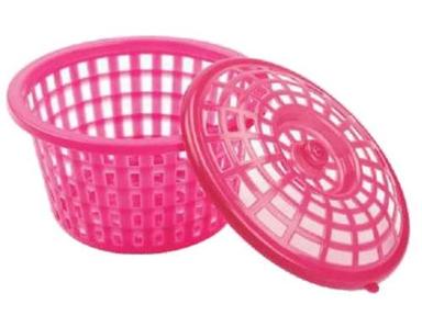 Rim Zim Plastic Tokri Fresh With Lid Fruit Basket