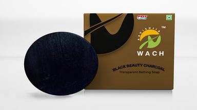  CNI-WACH पारदर्शी ब्लैक ब्यूटी चारकोल साबुन 100G आकार: 100 ग्राम 