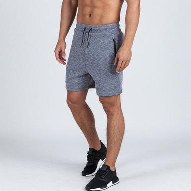 Plain Design Polyester Running Mens Shorts Gender: Male