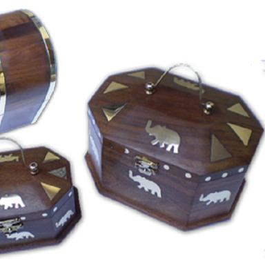 Wood Light Weight Designer Wooden Jewelry Boxes