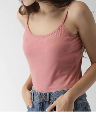 Multiple 100% Cotton & Poly Cotton 160 Gsm Girls Casual Tank Top