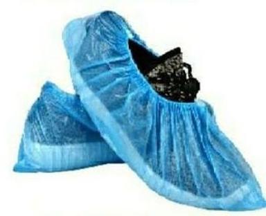 Sky Blue Color Disposable Foldable Plain Shoe Protective Cover Diamond Carat: 0.90 Carat