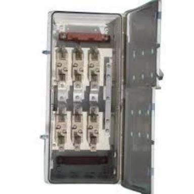 White Mild Steel Rectangle Electric Smc Distribution Box