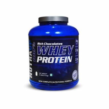 Nutraup 100 % Whey Protein Isolate Rich Chocolate Flavor For Body Gain  Dosage Form: Powder