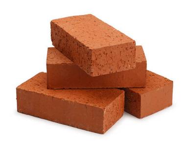 Fire Resistant Rectangular Clay Industrial Red Bricks For Side Walls