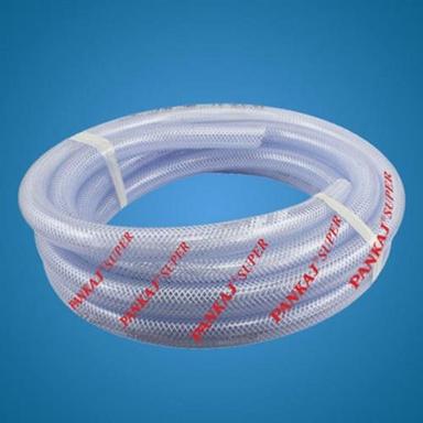 4 Inch 80 Shore A Hardness Transparent Flexible Pvc Braided Hose Pipe Length: 15-100  Meter (M)