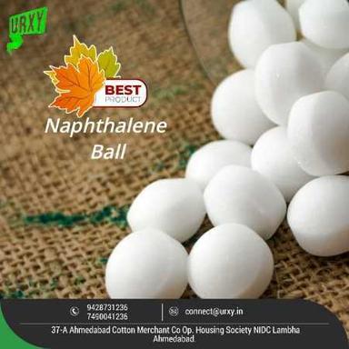 Naphtha Strong Aromatic White Round Naphthalene Balls For Air Cleaning
