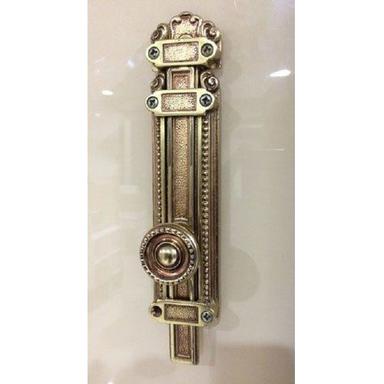 Easy To Installation Reliable Nature Golden Brass Mortise Door Lock Knob Application: Homes