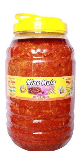 Delicious Taste Radish Pickle In Plastic Jar With Size 200 Gm, 500 Gm, 1Kg, 5Kg