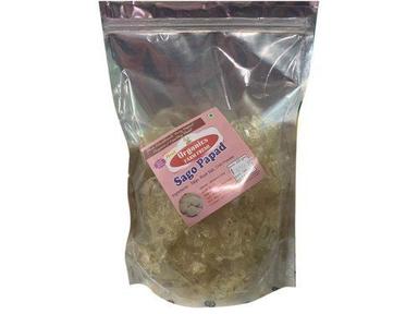 Natural Sago Papad With Red Chili Size 250Gm And Shelf Life 12 Months