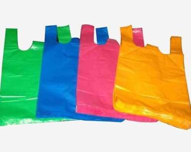 Multicolor Waterproof W Cut Type Multi Color Plain Polythene Bags 