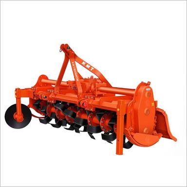 Orange Optimum Performance Multi Speed Agricultural Rotavator