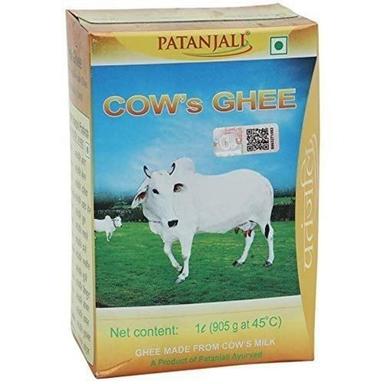 Patanjali Pure Thick Yellow Aroma Granular Desi Cow Ghee 1 Liter Box Pack Age Group: Adults