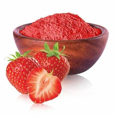 Organic Red Strawberry Fruit Spray Dried Powder For Soft Drink Flavor