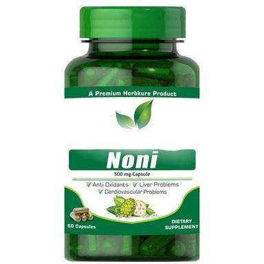 500Gm Noni Capsules With 60 Capsules And 24 Months Shelf Life Age Group: Suitable For All