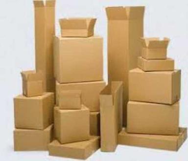 Fine Multisize Plain Brown Cardboard Duplex Packaging Corrugated Box 